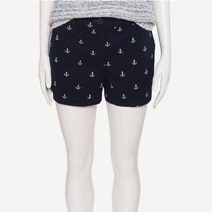 Loft Anchor Twill Shorts